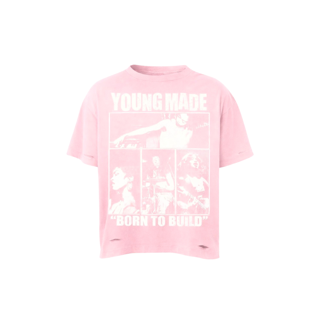 Builder Tee Pink