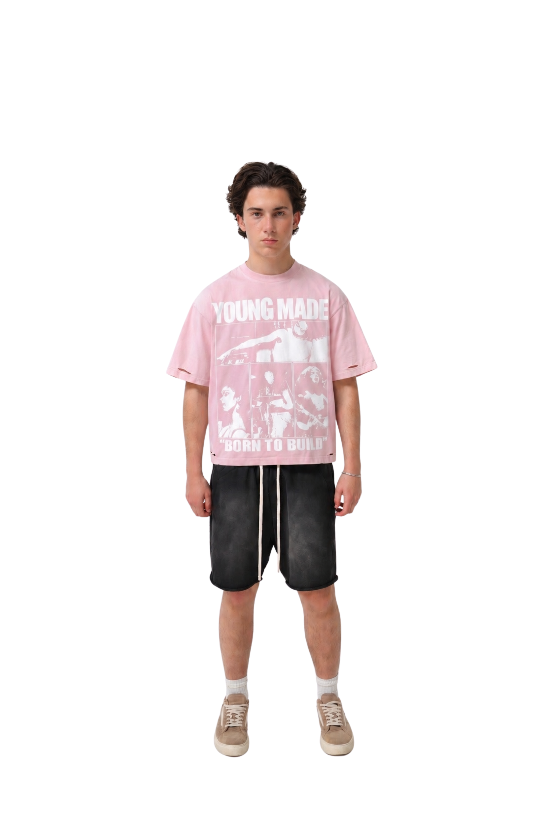 Builder Tee Pink